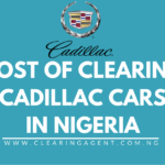 Cost of Clearing Cadillac Cars