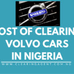 Cost of Clearing Volvo Cars in Nigeria